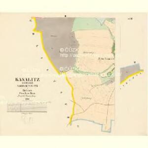 Kasalitz - c3062-1-002 - Kaiserpflichtexemplar der Landkarten des stabilen Katasters
