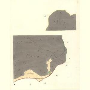 Posdiechow - m2393-1-008 - Kaiserpflichtexemplar der Landkarten des stabilen Katasters