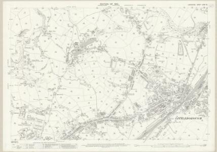 Lancashire LXXXI.10 (includes: Littleborough; Wardle) - 25 Inch Map