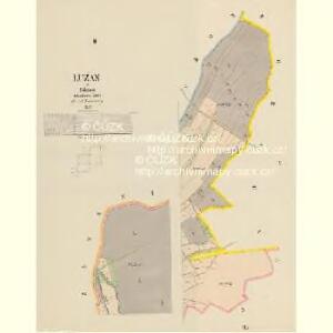 Lužan - c4323-1-002 - Kaiserpflichtexemplar der Landkarten des stabilen Katasters