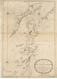 A general chart of the west coast and western islands of Scotland from Cantire to Cape Wrath and Butt of the Lewis.