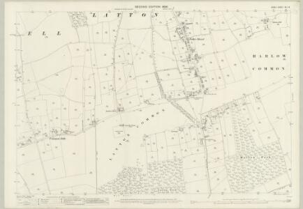 Essex (1st Ed/Rev 1862-96) XLI.14 (includes: Harlow; Netteswell; North Weald Bassett) - 25 Inch Map