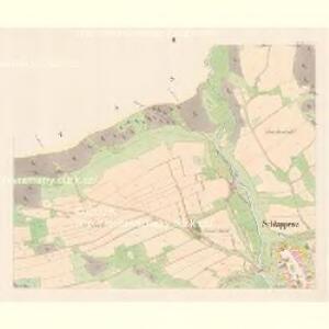 Schlappenz (Sslapanow) - c7747-1-002 - Kaiserpflichtexemplar der Landkarten des stabilen Katasters