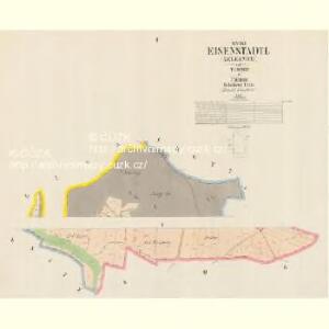 Eisenstadtl (Zeleznice) - c9397-1-001 - Kaiserpflichtexemplar der Landkarten des stabilen Katasters