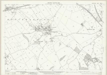 Shropshire XXXV.12 (includes: Wellington Urban; Wrockwardine) - 25 Inch Map
