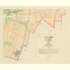 Lupenitz (Lupenice) - c4318-1-003 - Kaiserpflichtexemplar der Landkarten des stabilen Katasters