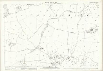 Shropshire XIII.6 (includes: Ellesmere Rural; Ellesmere Urban) - 25 Inch Map