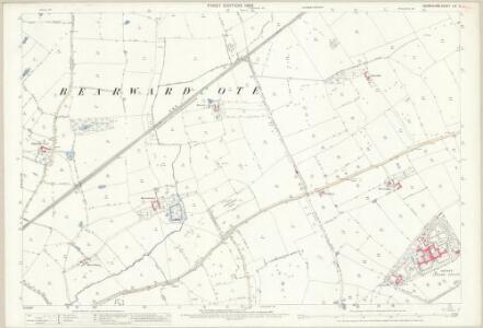 Derbyshire LIV.2 (includes: Bearwardcote; Burnaston; Etwall; Mickleover; Radbourne) - 25 Inch Map