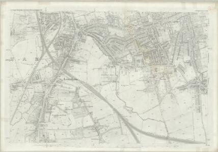 London (First Editions c1850s) LXXIX (includes: Lewisham) - 25 Inch Map