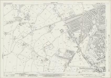 Hampshire and Isle of Wight LXV.1 (includes: Millbrook; Nursling and Rownhams; Southampton) - 25 Inch Map