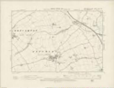 Northamptonshire XXXII.NW - OS Six-Inch Map