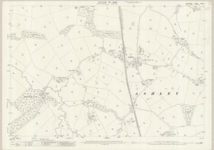 Cheshire XVIII.14 (includes: Ashley; Hale; Mobberley; Rostherne; Tatton) - 25 Inch Map