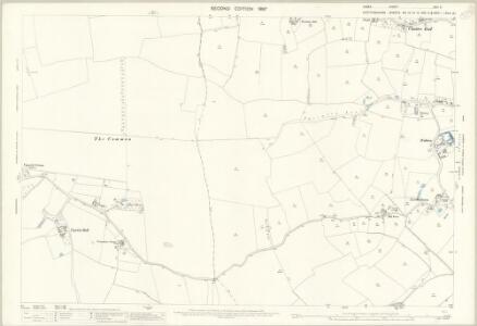 Essex (1st Ed/Rev 1862-96) XXII.6 (includes: Albury; Farnham) - 25 Inch Map