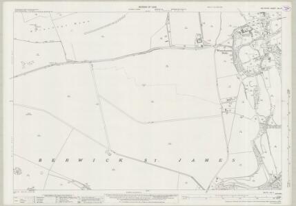Wiltshire LIX.4 (includes: Berwick St James; Winterbourne Stoke) - 25 Inch Map