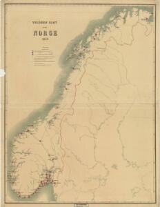 Spesielle kart 5-3: Telegraf Kart over Norge