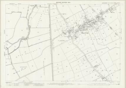 Lincolnshire CXLVI.8 (includes: Baston; Braceborough and Wilsthorpe; Greatford; Langtoft; Thurlby) - 25 Inch Map