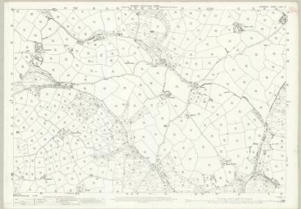 Cornwall LXXIII.12 (includes: Paul; Sancreed; St Buryan) - 25 Inch Map