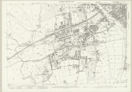 Worcestershire XXXIII.7 (includes: St John Bedwardine County; Worcester) - 25 Inch Map