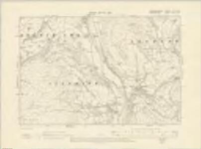 Brecknockshire XII.SW - OS Six-Inch Map