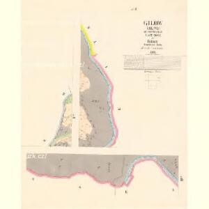 Gilow (Gilowy) - c2897-1-004 - Kaiserpflichtexemplar der Landkarten des stabilen Katasters