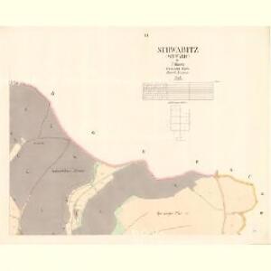 Schwabitz (Schwabic) - c7604-1-003 - Kaiserpflichtexemplar der Landkarten des stabilen Katasters