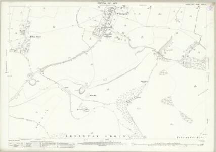 Sussex LXVIII.15 (includes: Arlington; Folkington; Wilmington) - 25 Inch Map