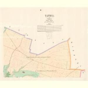 Tattina - c7840-1-002 - Kaiserpflichtexemplar der Landkarten des stabilen Katasters