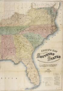 Lloyd's Map of the Southern States