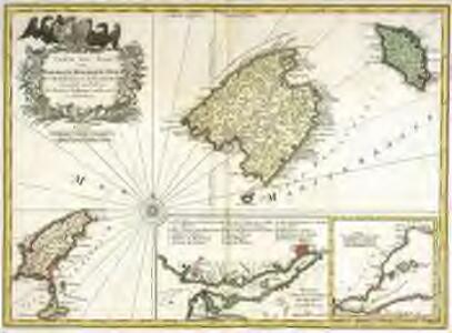 Carte des isles de Maiorque, Minorque et Yvice