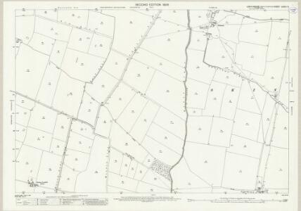 Lincolnshire LXXXVI.9 (includes: Bassingham; Brant Broughton and Stragglethorpe; Carlton Le Moorland; Navenby) - 25 Inch Map