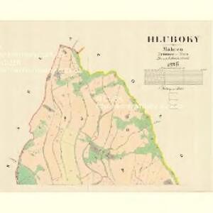 Hluboky - m0719-1-001 - Kaiserpflichtexemplar der Landkarten des stabilen Katasters