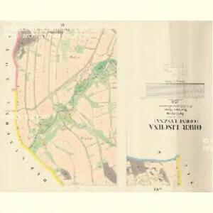 Ober Lischna (Gorni Lyszna) - m0797-1-003 - Kaiserpflichtexemplar der Landkarten des stabilen Katasters