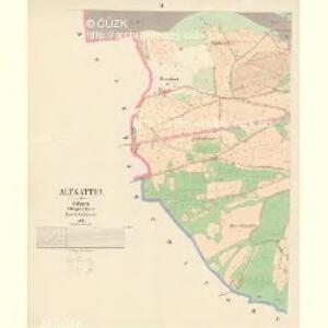 Altsattel - c7277-1-002 - Kaiserpflichtexemplar der Landkarten des stabilen Katasters