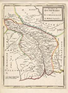 The Shire of Dumfries or Nithisdale / by H. Moll.