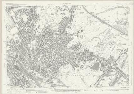 Lancashire XCIII.8 (includes: Aspull; Ince In Makerfield; Wigan) - 25 Inch Map