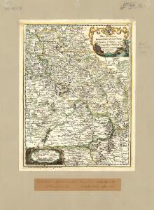 Neue und Accurate geographische Post Land Karten des Herzogtum Schlesien und Marggrafftum Mähren sambt allen angräntzenden Ländern :