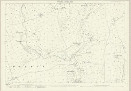 Carmarthenshire XXX.2 (includes: Aber Nant; Trelech Ar Betws) - 25 Inch Map