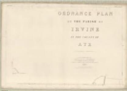 Ayr, Sheet XII.14 (With inset XII.15) (Irvine) - OS 25 Inch map