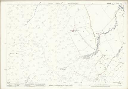 Yorkshire CXLVIII.5 (includes: Bowland Forest High; Easington; Slaidburn) - 25 Inch Map