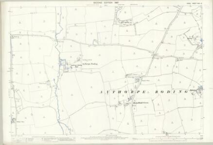 Essex (1st Ed/Rev 1862-96) XXXII.15 (includes: Aythorpe Roding; High Roding) - 25 Inch Map