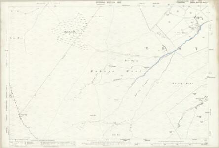 Northumberland (Old Series) CVI.11 (includes: Allendale Common; Alston With Garrigill; West Allen; Whitfield) - 25 Inch Map