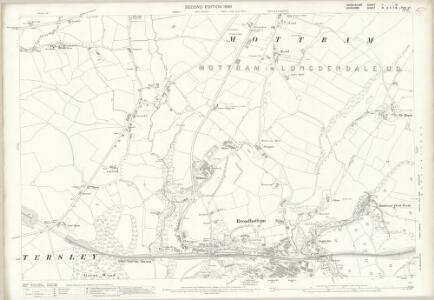Derbyshire II.10 (includes: Charlesworth; Hyde; Longendale) - 25 Inch Map