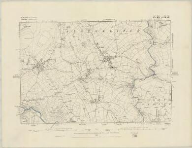 Staffordshire V.NW - OS Six-Inch Map