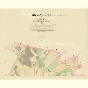 Drahnietitz - c1489-1-001 - Kaiserpflichtexemplar der Landkarten des stabilen Katasters