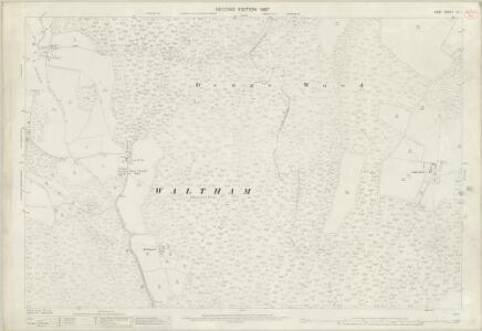 Kent LVI.1 (includes: Chartham; Godmersham; Petham; Waltham) - 25 Inch Map