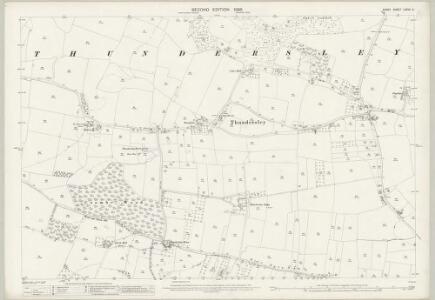 Essex (1st Ed/Rev 1862-96) LXXVII.3 (includes: South Benfleet; Thundersley) - 25 Inch Map