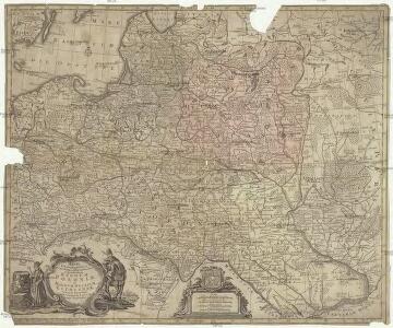 Mappa geographica Regnum Poloniae ex novissimis observationibus repraesentans Regnum Poloniae et Magnum ducatum Lithuniae
