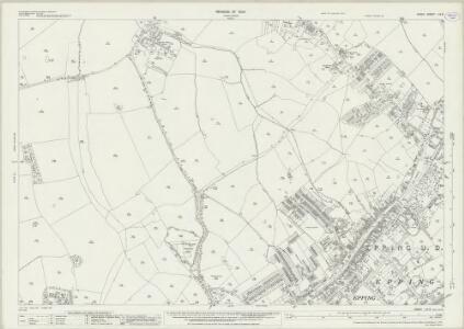 Essex (New Series 1913-) n LX.8 (includes: Epping; Epping Upland) - 25 Inch Map