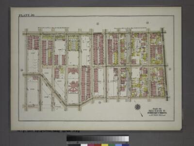 Plate 20, Part of Section 9, Borough of the Bronx. [Bounded by E. 169th Street, Third Avenue, E. 167th Street and Grant Avenue.]