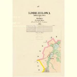 Kobilihlowa - c3225-1-004 - Kaiserpflichtexemplar der Landkarten des stabilen Katasters